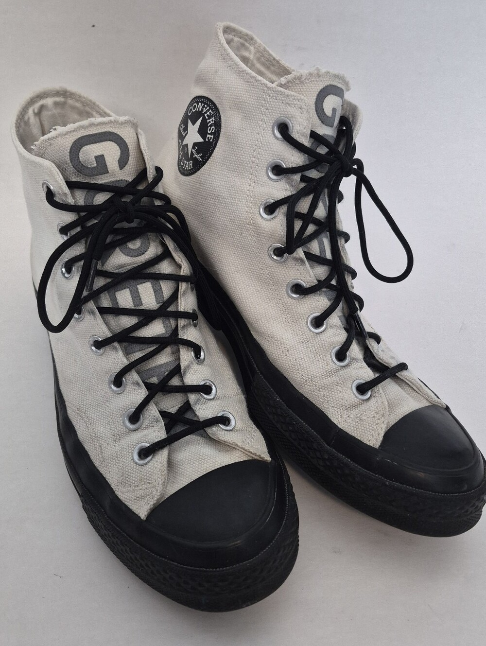 Converse Chuck Taylor Gore-Tex Size 10 Mens Waterproof High Top White Reflective